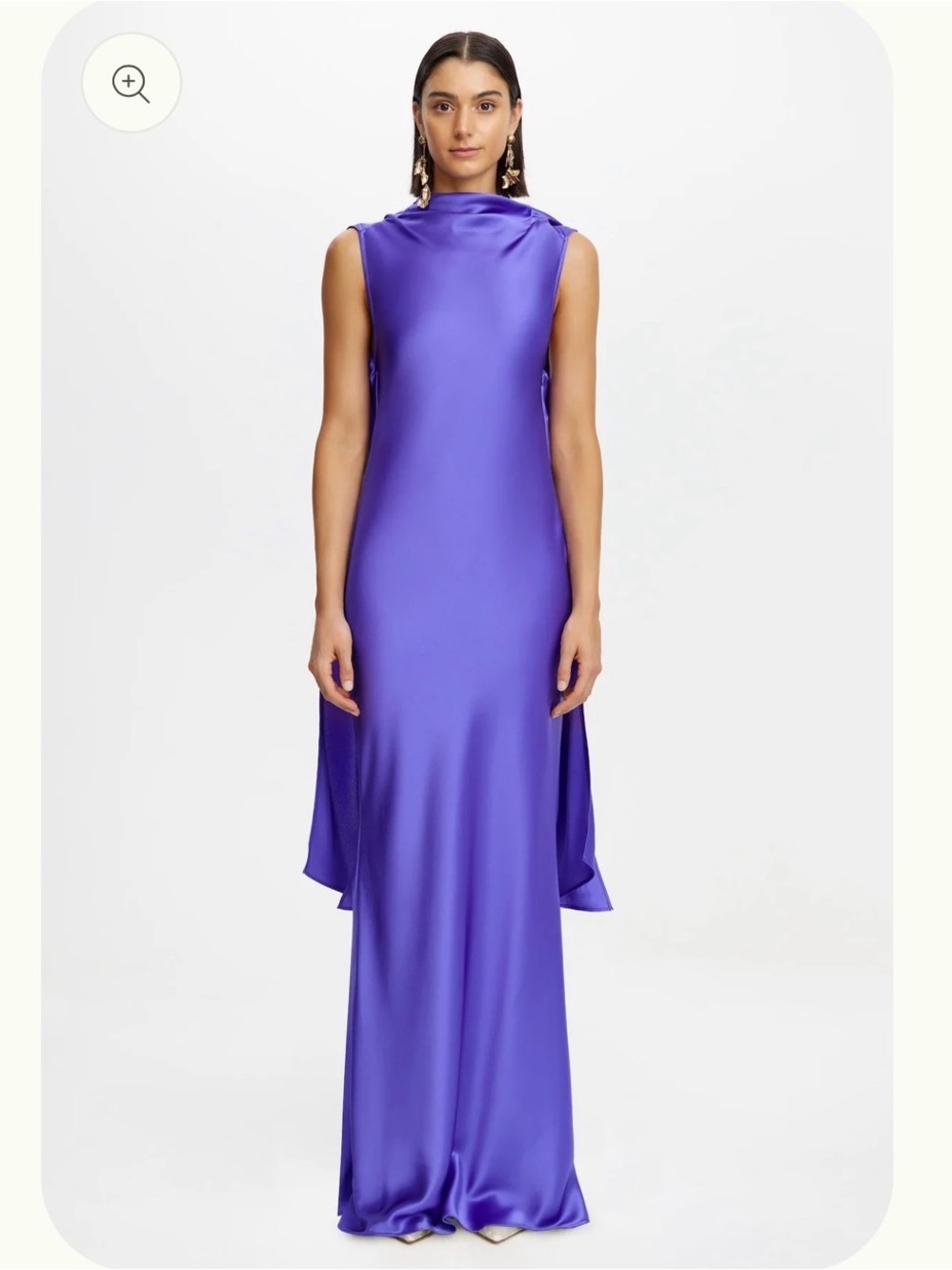 Acler Purple Gown - Fleeden - Picture 4 of 5